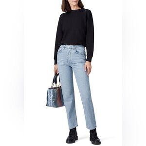 Reformation Cynthia High Rise Straight Leg Jeans